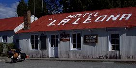Hotel Leona, de enige windvrije plek in Patagoni